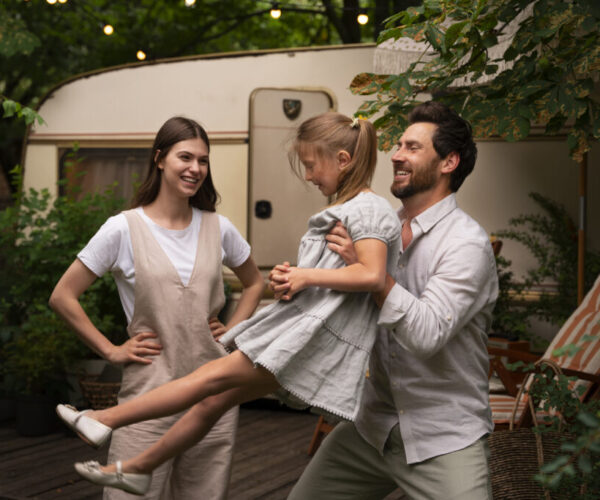 parents-daughter-spending-time-together-while-wearing-linen-clothing